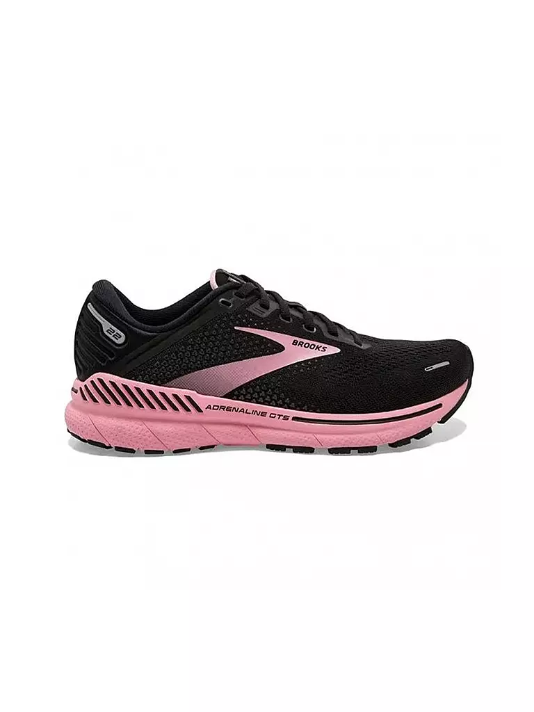 Brooks Damen Laufschuhe Adrenaline Gts Ws Black Dianthus Silver Schwarz